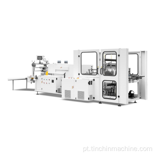 Máquina de embalagem termorretrátil totalmente automática